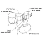 TAMA IP52H6W-CTW Imperialstar dobfelszerelés
