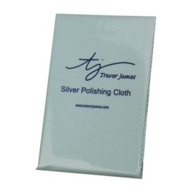 Trevor James 5506 - ezüst törlőkendő (kék)