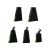 Tycoon TW-45 kolomp 4,5" fekete matt