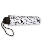 Vienna World - Esernyő, G-kulcsos, összecsukható, fehér