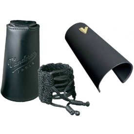 Vandoren LC37L Classic altszaxofon szorító - bőr kupakkal