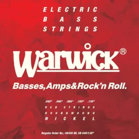   Warwick Basszushúrkészlet ML5B Nikkel Bevonatú Acél .040 .060 .080 .100 .130
