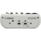 Yamaha AG06mkIIW live streaming keverő USB audió interface, fehér