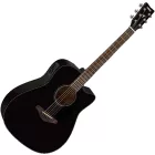 Yamaha FGX800C BL II elektro-akusztikus gitár, fekete