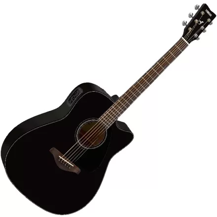 Yamaha FGX800C BL II elektro-akusztikus gitár, fekete