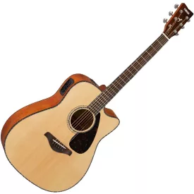 Yamaha FGX800C NT II elektro-akusztikus gitár, natúr