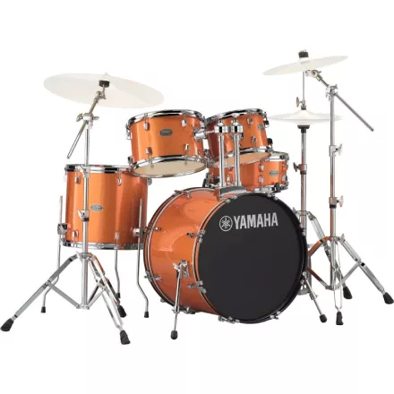 Yamaha Rydeen dobszerelés, állványzattal, cinek nélkül, Orange Glitter - RDP2F5