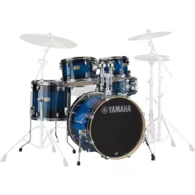   Yamaha SBP0F5 Stage Custom Birch shell szett, Deep Blue Sunburst