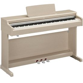 Yamaha YDP-165WA digitális zongora, fehér kőris